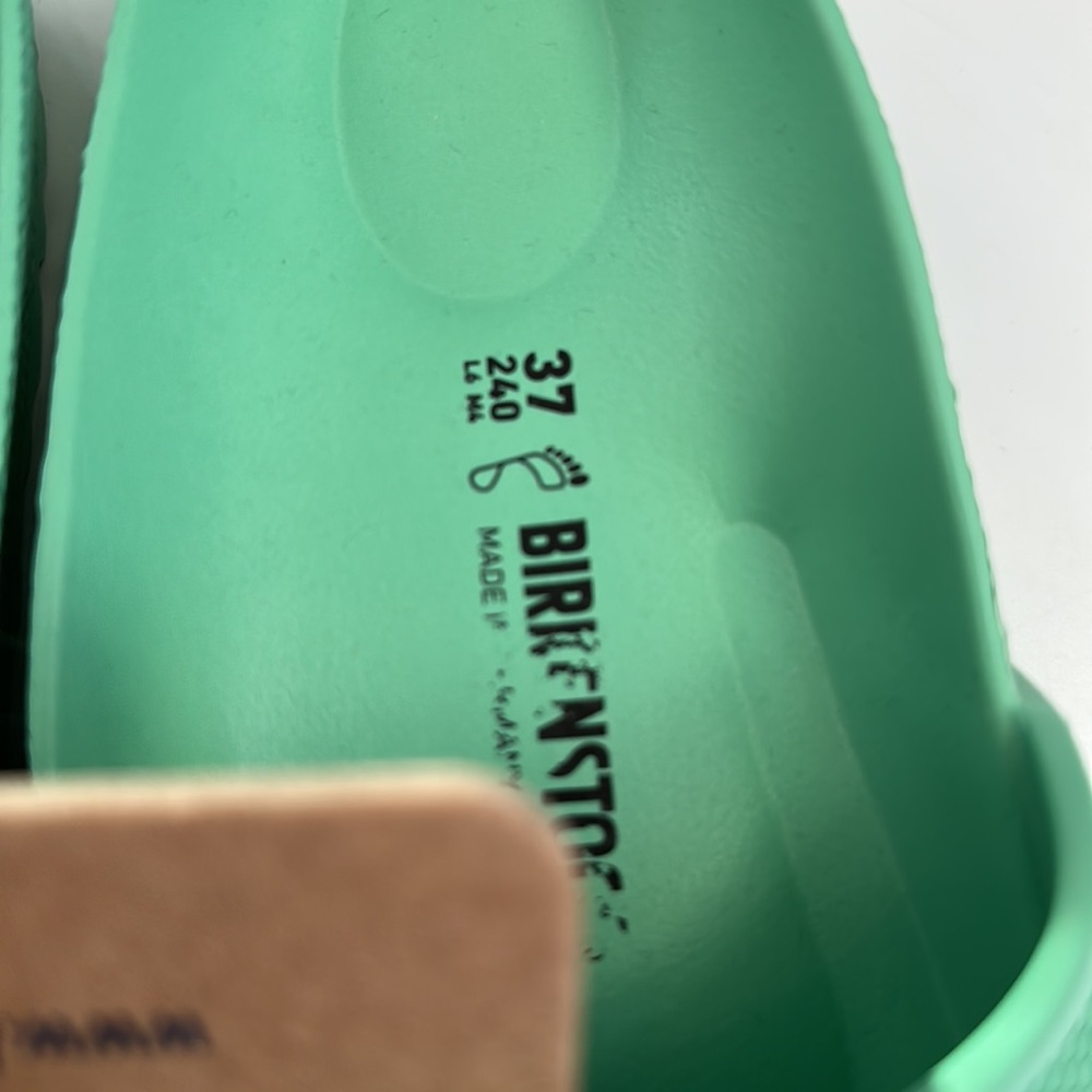 Birkenstock barbados bold jade sandal slide 37/6-5-7 - Picture 4 of 4